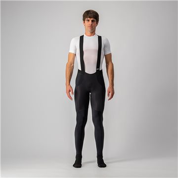 Pantaloni lungi cu bretele Castelli Sorpasso RoS, Negru XXXL