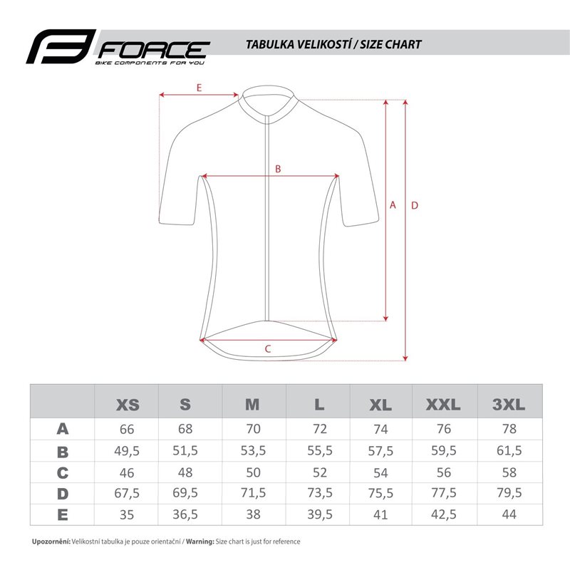 Tricou ciclism Force MTB Core, rosu/negru, XL