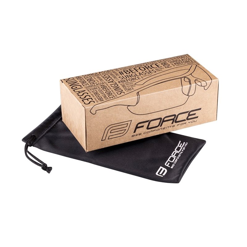 Ochelari Force Ombro fluo mat, lentila negru laser