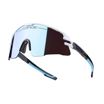 Ochelari Force Ambient, alb/gri/negru, lentila albastra