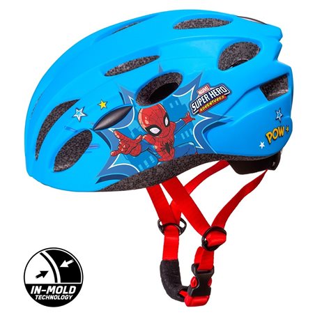 Casca copii Seven In Mold Bike Helmet Spiderman, M (52-56 cm)