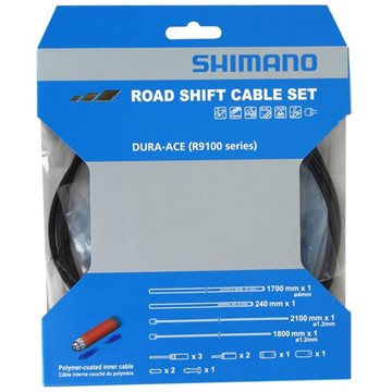 Set cabluri si camasi schimbator Shimano Dura Ace RS900 negru