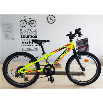 Bicicleta Sprint Hat Trick 20 2021 Verde Neon Mat