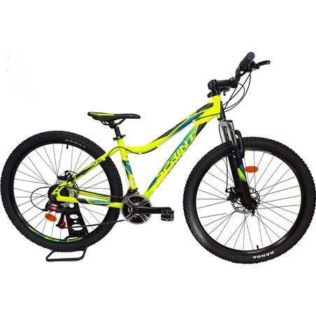 Bicicleta Sprint Hunter MDB 27.5 2022 Verde Neon 480mm