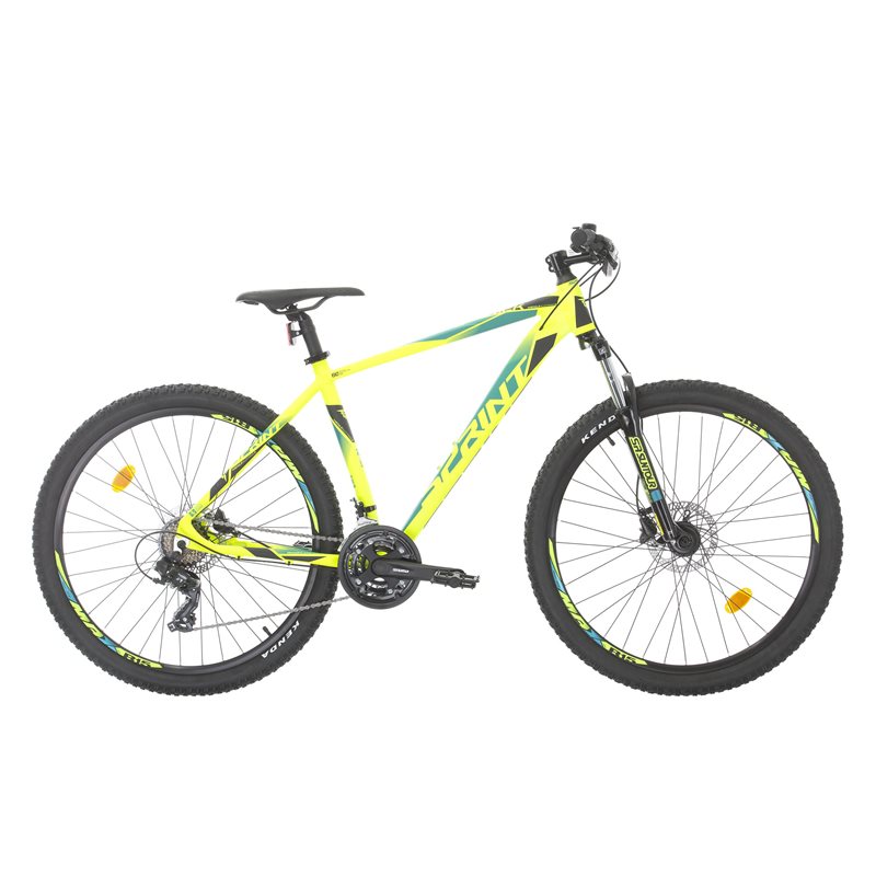 Bicicleta Sprint Maverick 27.5 2021 Verde Neon Mat 480mm