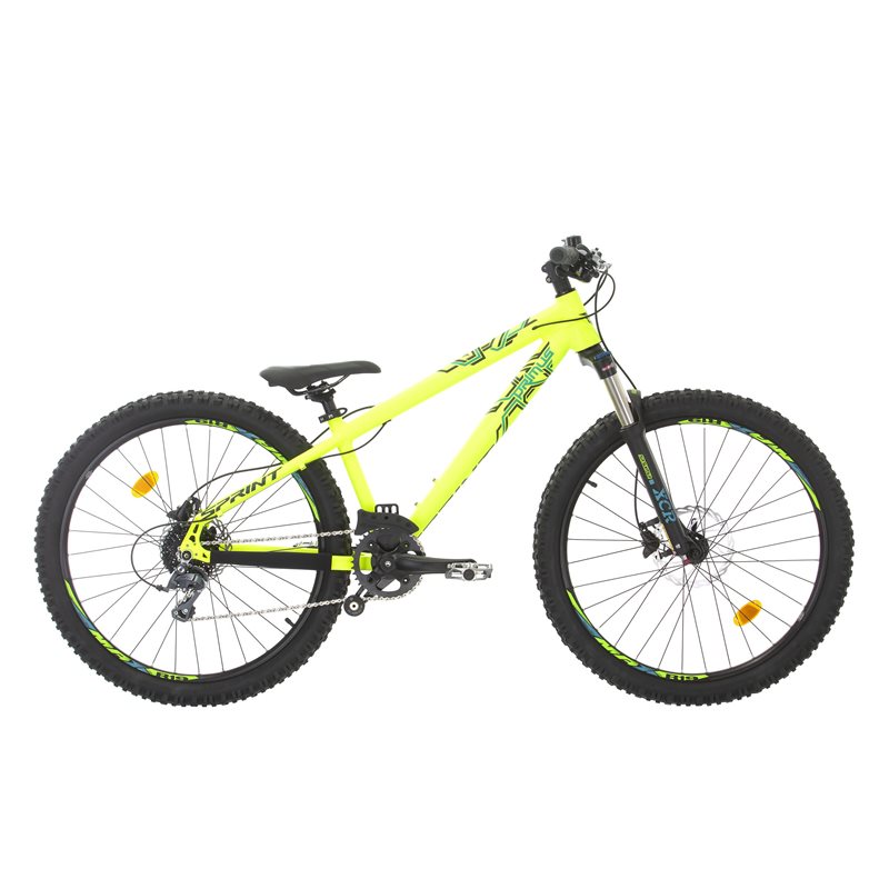 Bicicleta Sprint PRIMUS RACE DD 26 2021 Verde Neon
